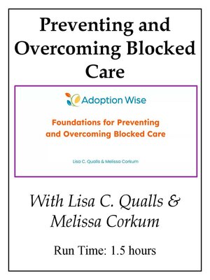 cover image of Preventing and Overcoming Blocked Care (Video)